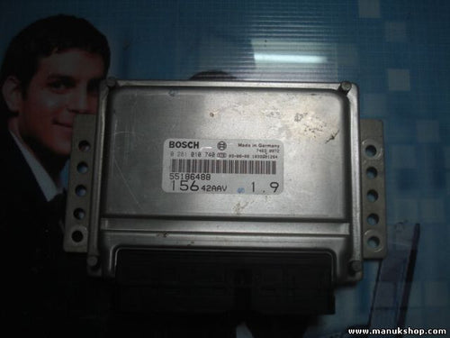 Motorsteuergerät Alfa Romeo 156 1.9 1997-2005 BOSCH 55186488 0281010740 15642AAV