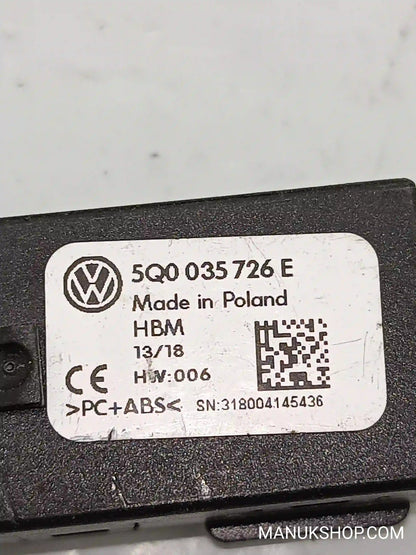 USB Aux Audiokonsole VW Volkswagen  Skoda Octavia 5Q0035726E 5Q0 035 726 E