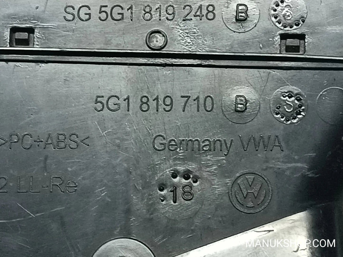 Lüftungsdüse Luftdüse Luftausströmer VW Golf VII 5G1819248 5G1819710 5G1 819 710