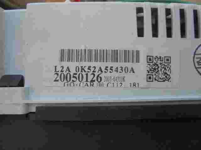 Kombiinstrument Tacho Kia Carnival L2A 0K52A55430A 200364310K 20050126 78807790