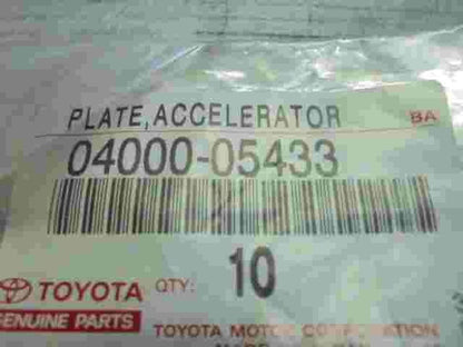 Plate Accelerator  Toyota 0400005433 04000-05433