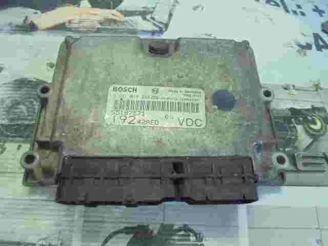 Motorsteuergerät Fiat Stilo 1.9JTD VDC 55187571 BOSCH 0281011398 19242AED