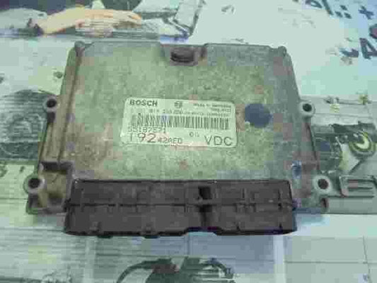 Motorsteuergerät Fiat Stilo 1.9JTD VDC 55187571 BOSCH 0281011398 19242AED