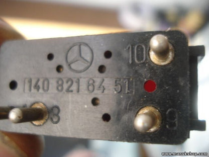 Warnblinkschalter Mercedes-Benz W129,R129 140 821 64 51 1408216451
