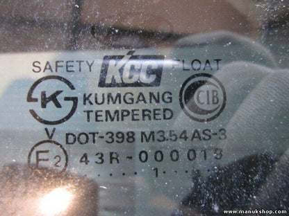 Dreieckscheibe Seitenscheibe hinten rechts Hyundai Terracan DOT398M354AS3