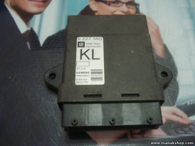 Türsteuergerät Opel Vectra C DDM Base 9227560 KL 9227560KL 5WK4 6001 5WK46001