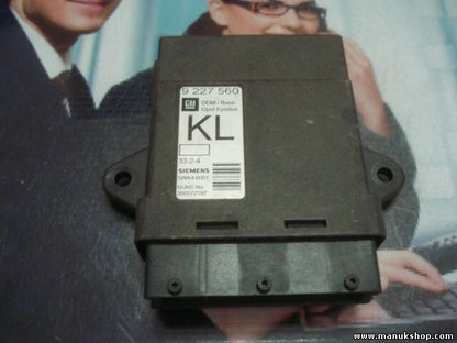 Türsteuergerät Opel Vectra C DDM Base 9227560 KL 9227560KL 5WK4 6001 5WK46001