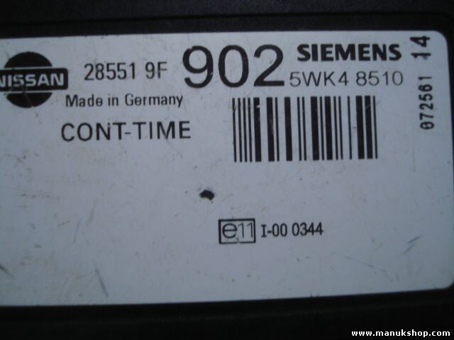 Steuergerät Zentralverriegelung Nissan Terrano 285519F902 SIEMENS 5WK48510