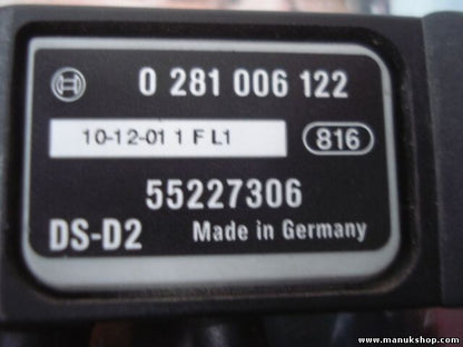 Ladedrucksensor Alfa Romeo (159) DS-D2 55227306 0055227306 BOSCH 0281006122