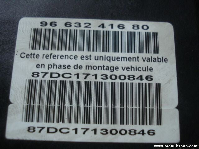 ABS Hydraulikblock Peugeot 307 9663241680 9661887180 0265235237 0265950636