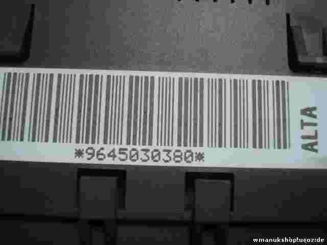 Sicherungskasten  Citroen C5 Peugeot PSA 00-IS24 9645030380