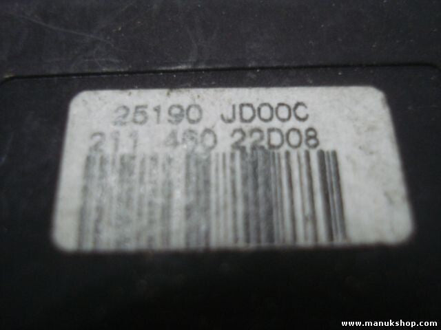 Leuchtweitenregelung Schalter Nissan Qashqai 2008 25190JD00C 21146022D08