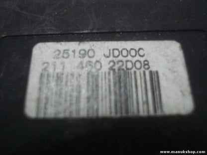 Leuchtweitenregelung Schalter Nissan Qashqai 2008 25190JD00C 21146022D08