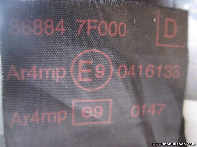 Sicherheitsgurt vorne rechts Nissan Terrano Ford Maverick 868847F000 86884 7F000