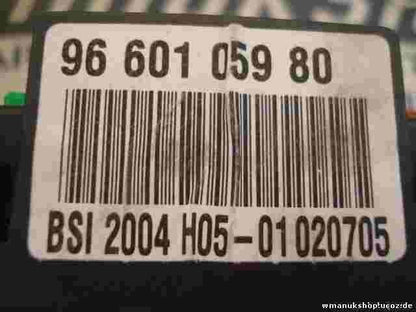 Sicherungskasten  Peugeot 307 Citroen C4 BSI 2004 H05-01 9660105980 21676031-5B