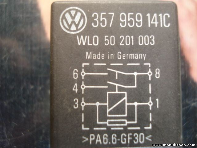 Relais Klimaanlage VW Volkswagen Audi 133 357959141C 357 959 141 C 50 201 003