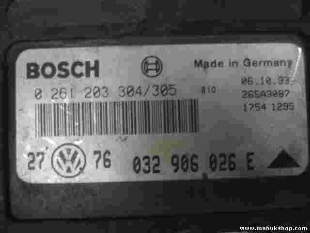 Motorsteuergerät VW Volkswagen 032906026E BOSCH 0 261 203 304 0261203304