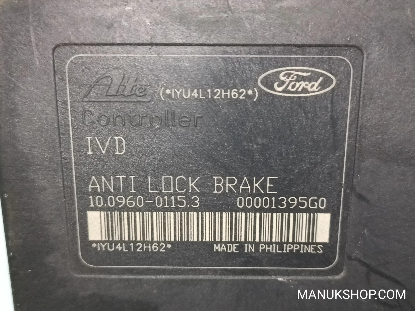 ABS Hydraulikblock Ford ATE 10096001153 10.0960-0115.3 00001395G0 3M512C405HA