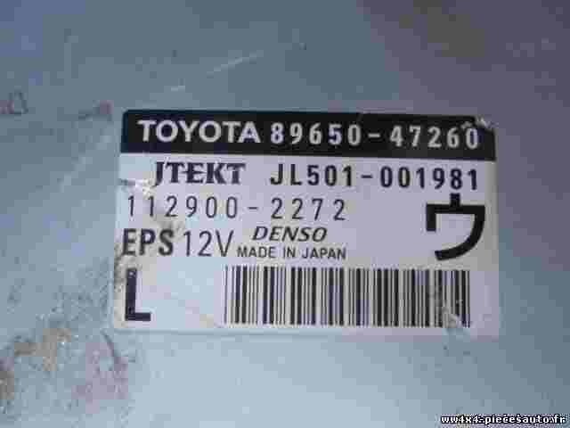 Steuerung servolenkung Toyota Prius 3 ZVW30 2ZR-FXE 8965047260 DENSO 1129002271