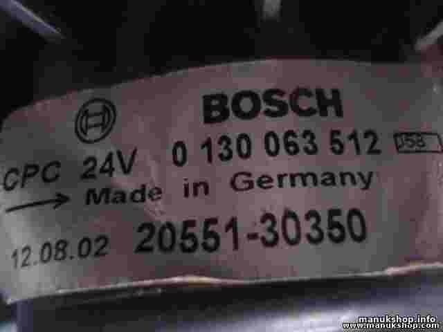 Gebläsemotor Mitsubishi Canter BOSCH 0130063512  2055230350 2055130350