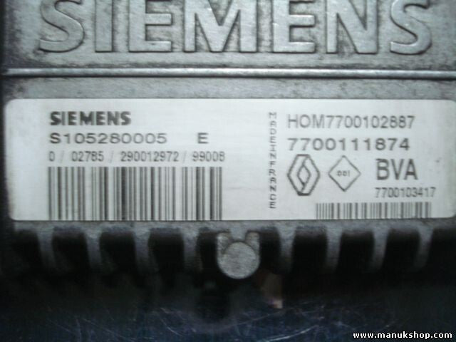 Getriebesteuerung Renault Clio HOM7700102887 7700102887 7700111874 S105280005E