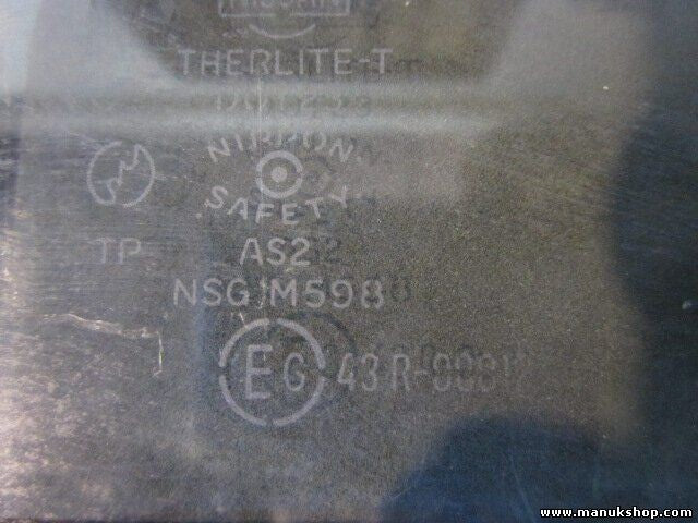 Heckklappe Scheibe Nissan Pick-Up 43R00012 43R-00012 DOT23AS2NSGM598