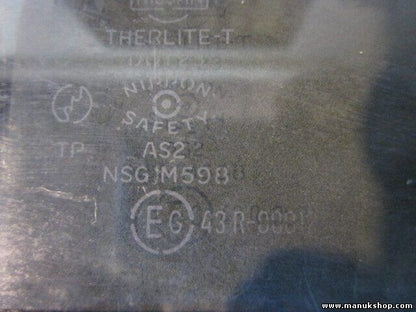 Heckklappe Scheibe Nissan Pick-Up 43R00012 43R-00012 DOT23AS2NSGM598