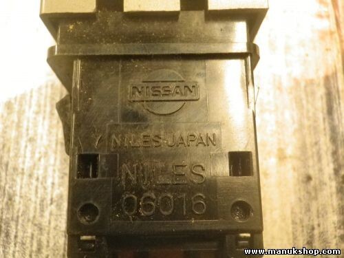 Heckscheibenheizung schalter Nissan Primera P11 NILES 06016