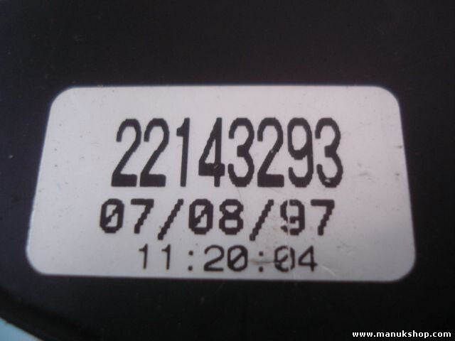 Heckwischermotor wischermotor hinten Opel Sintra 22143293