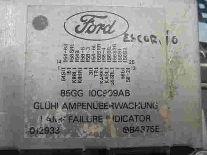 Steuergerät Während Glühlampen Ford Mondeo Scorpio 85GGI0C909AB 85GG10C909AB