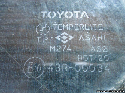 Dreieckscheibe Seitenscheibe hinten rechts Toyota 4Runner 43R00034 43R-00034