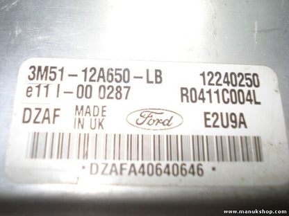 Motorsteuergerät Ford Focus DELPHI R0411C004L DZAF E2U9A 3M5112A650LB
