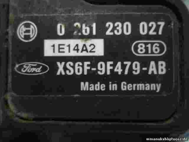 Luftdrucksensor Ford Ka Fiesta Escort Focus XS6F9F479AB XS6F-9F479-AB 0261230027