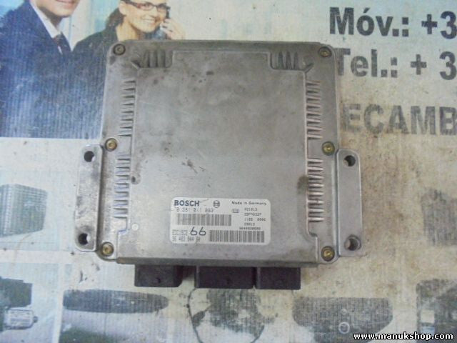 Motorsteuergerät Peugeot 206 2.0 9648394480 9640938680 BOSCH 0281011083