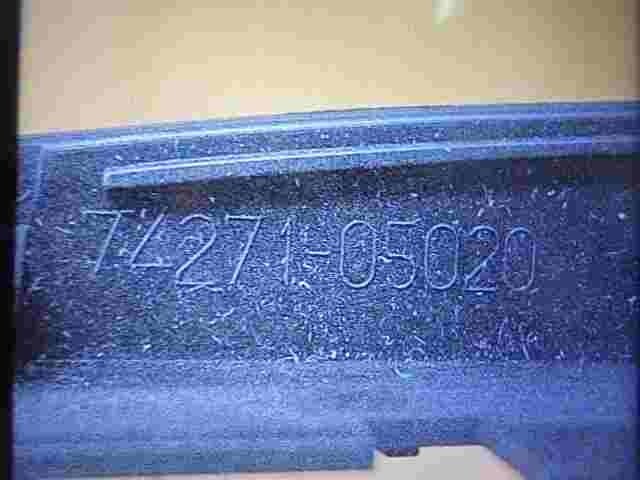 Fensterheber schalter abdeckung Toyota Avensis T250 7427105020 74271-05020