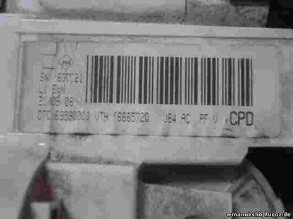 Klimabedienteil Renault Scenic II Megane DTC VALEO 69580001 VTH 666572Q CPD