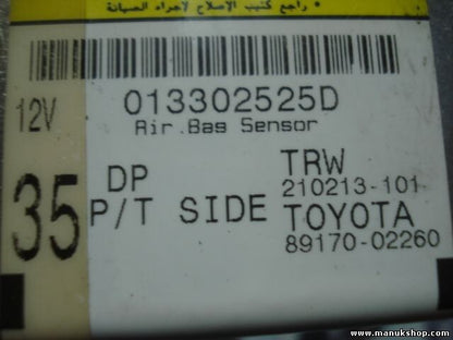 Airbagsensor Airbagsteuergerät Toyota Corolla TRW 210213101 210213-101