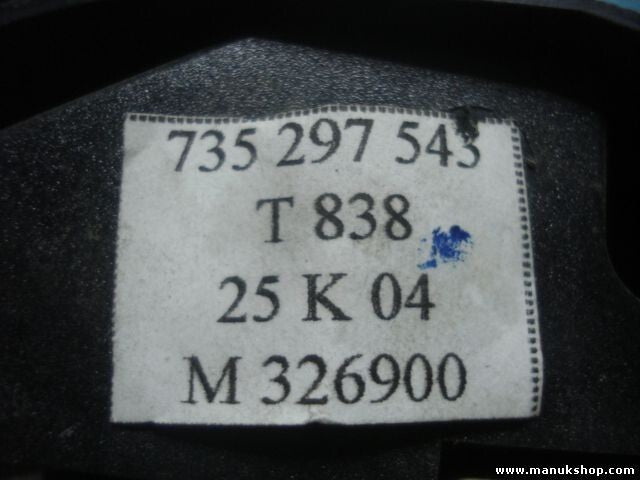 Warnblinkschalter Fiat Doblo 735297543 735 297 543 T 838 25 K 04 M326900