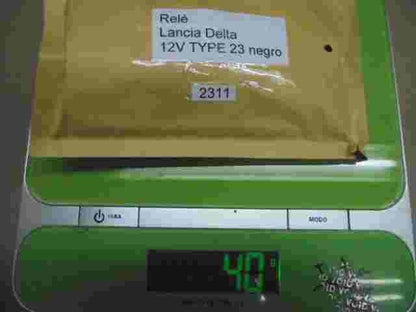 Relais Lancia Delta 12V TYPE 23 negro