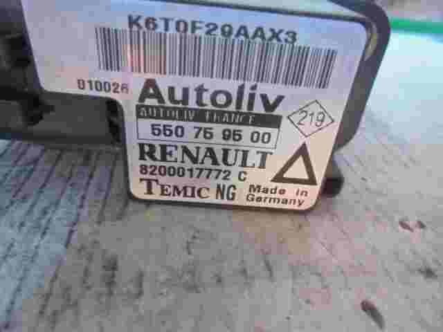 Airbagsensor Airbagsteuergerät Renault Laguna 8200017772C 8200017772 C 550759500