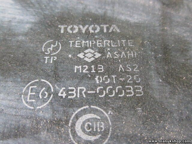 Türscheibe Seitenscheibe vorne rechts Toyota Hilux 43R00033 M213 AS2