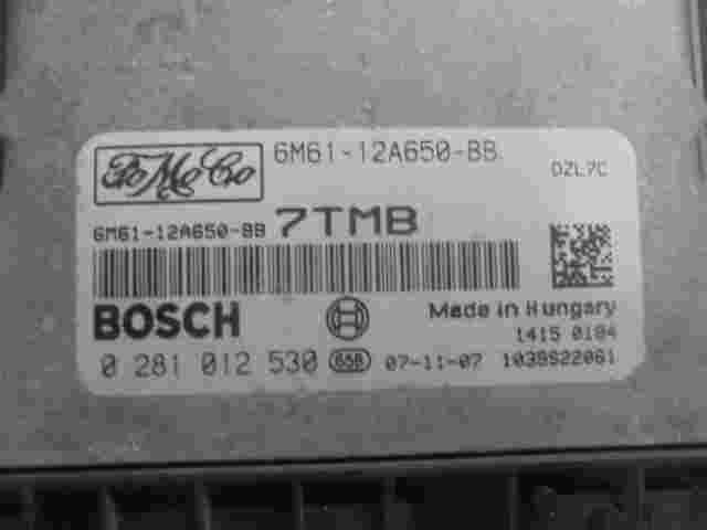 Motorsteuergerät Mazda 3 III 6M6112A650BB DZL7C 7TMB BOSCH 0281012530 1039S22061