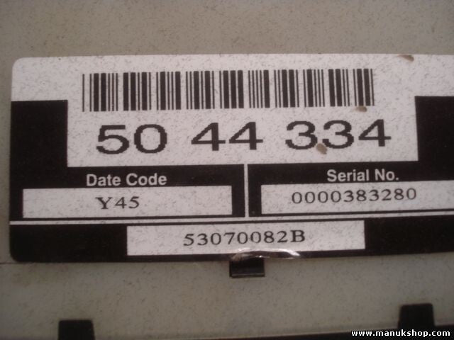 Dash Integrated Control Saab 9-5 9-3 5044334 53070082B
