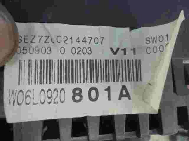 Kombiinstrument Tacho Seat Ibiza W06L0920801A 06L0920801A VDO 110080104010A