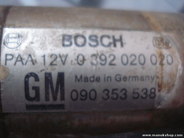 Zusatzwasserpumpe Opel Frontera BOSCH 0392020020 0 392 020 020 GM 090353538