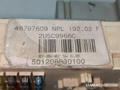 Sicherungskasten Fiat Stilo 192 46797609 NPL 192.02 F 2U5C9966C 501208530100