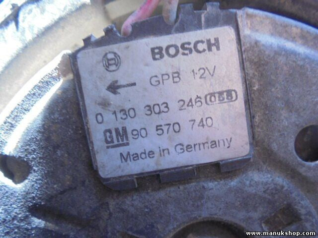 Lüftermotor Kühlerventilator Opel G (T98) 2.0 90572580 90570740 BOSCH 0130303246