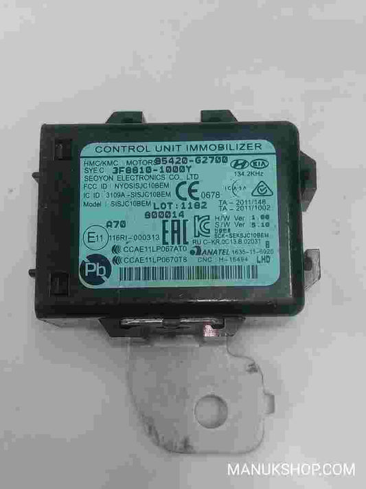 Steuergerät Wegfahrsperre Alarmmodul Kia Hyundai 95420G2700 3109ASISJC10BEM