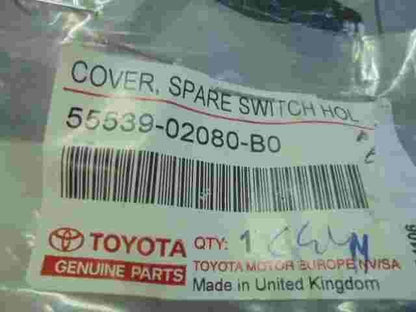 Cover Spare Switch Hol  Toyota Corolla E12 5553902080B0 55539-02080-B0