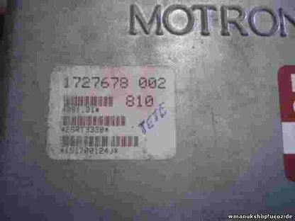 Motorsteuergerät  BMW E30 1727678002 1727678 002 BOSCH 0261200157 0 261 200 157